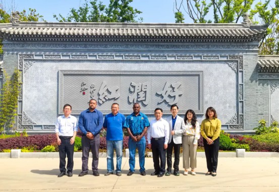 萨摩亚科研代表团莅临好润红渔业科创产业园，共探水产养殖国际合作新机遇