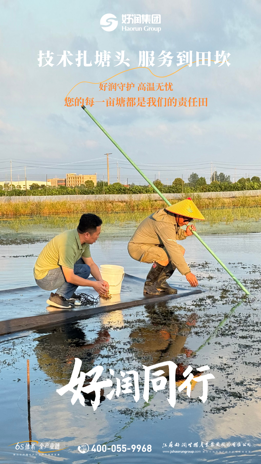 上万次塘口奔赴：好润与养殖户的盛夏同行