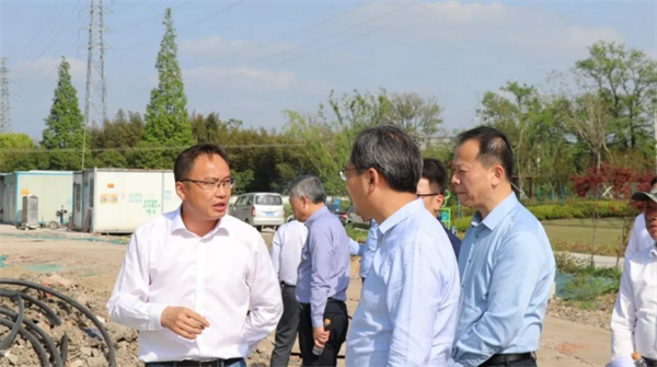 【集团简讯】副市长刘志明带队莅临好润红渔业科技产业园调研指导113